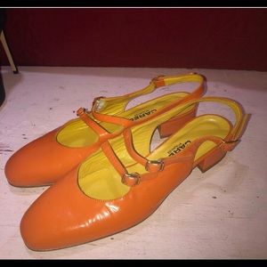 Carel Paris Peche Heels 🧡